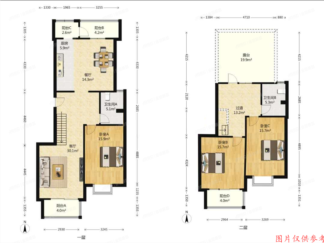 通州区 群芳一园105号楼5至6层2单元206号（久居雅园）
