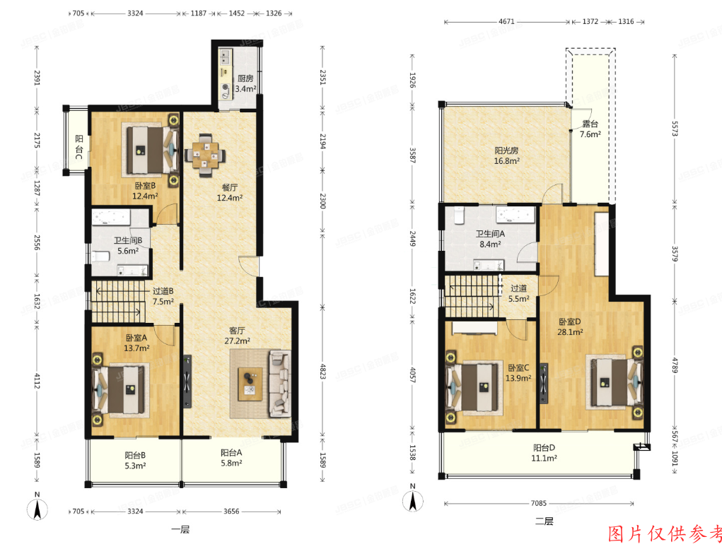 大兴区 天宝园三里101号楼2单元401（金地格林小镇）