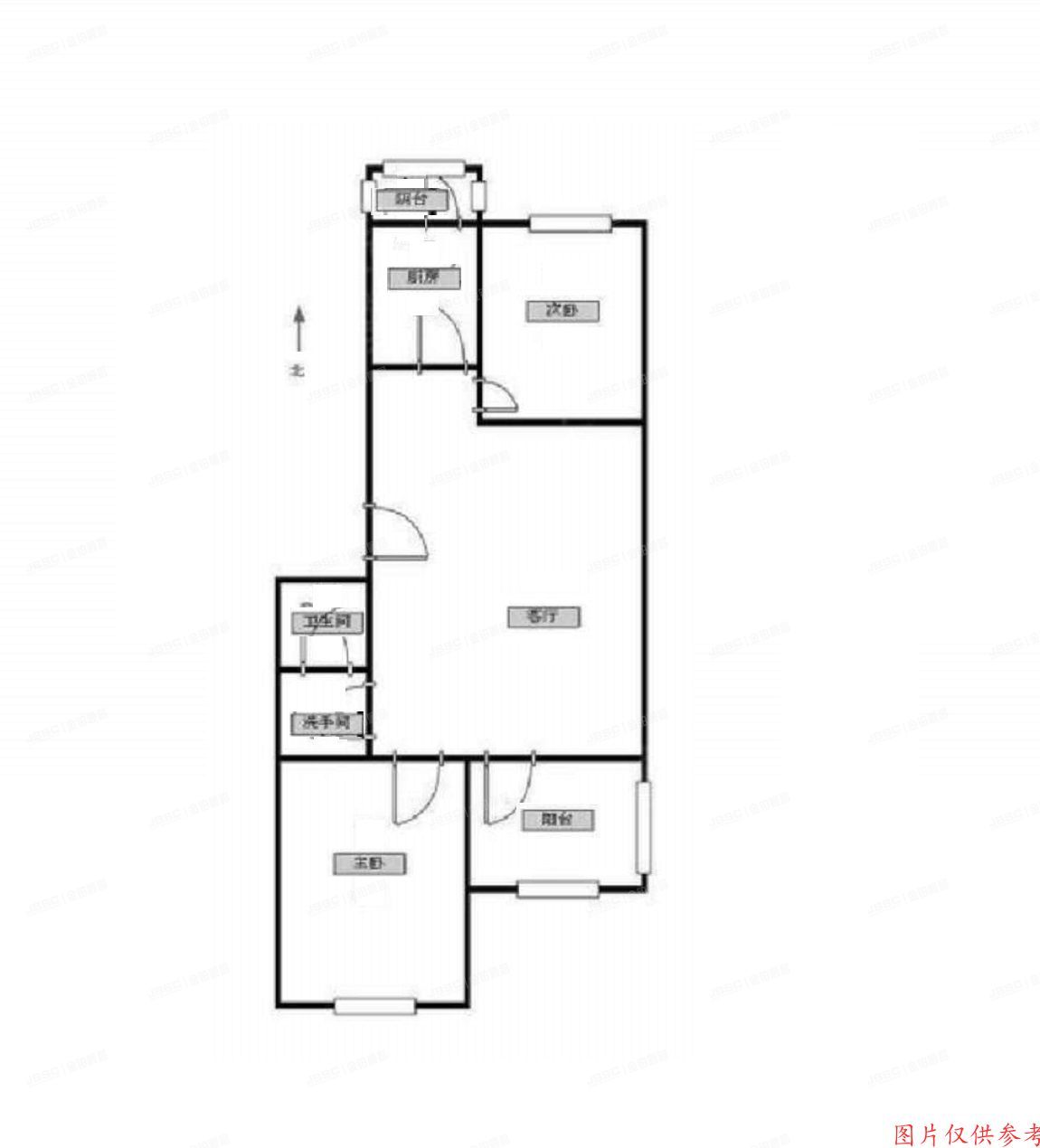 房山区 燕化星城健德一里13号楼3层8-302号