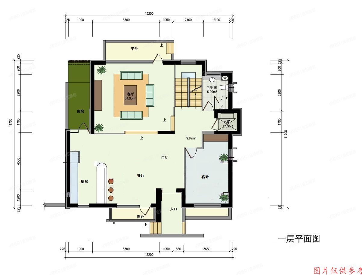 顺义区 澳景园二区21号楼-1层至3层01号