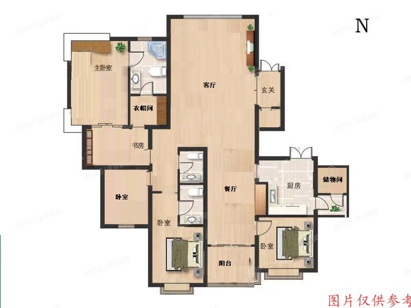 朝阳区 朝阳公园南路8号院5号楼4层501（棕榈泉）
