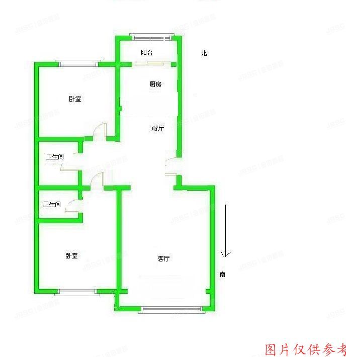 房山区-良乡 佳世苑小区2号楼3单元501