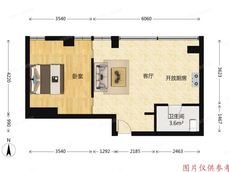 朝阳区 建国路89号10号楼12层1503室（华贸公寓）