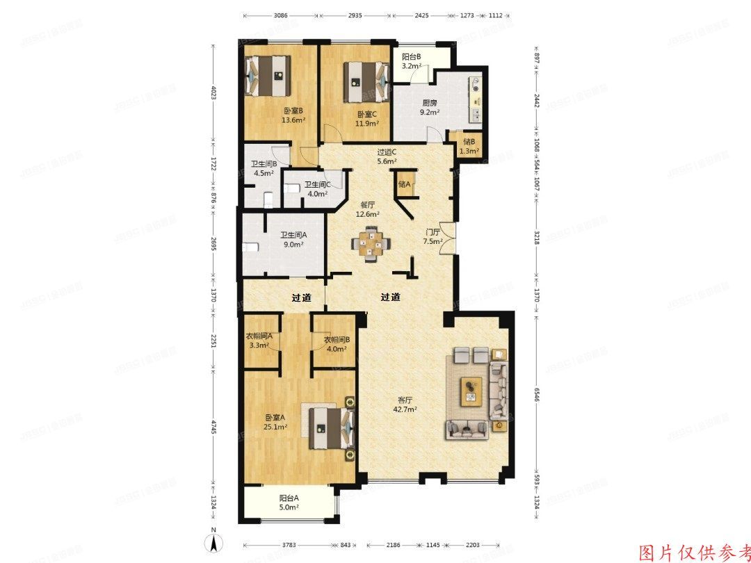 朝阳区 北四环东路73号院3号楼1层3单元102号（波庞宫）