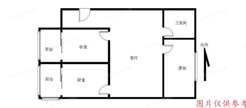 东城区 幸福家园7号楼2层205号