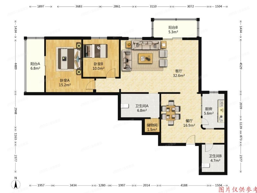 朝阳区 慧忠北里107号楼9层912号
