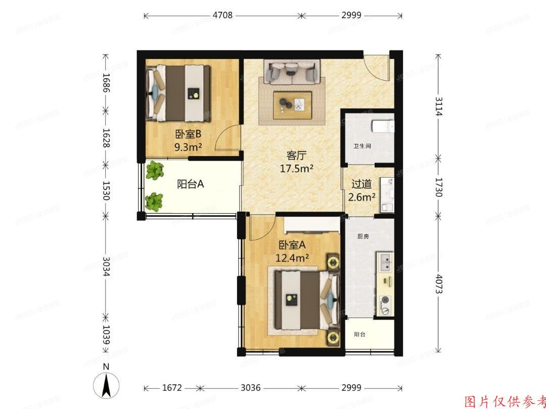 朝阳区 育慧北路8号院一区3号楼2层208（世纪村）