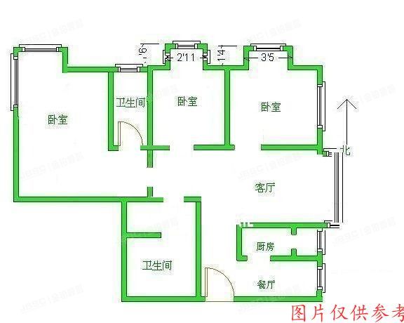 房山区-长阳 嘉州水郡125号8层4单元803