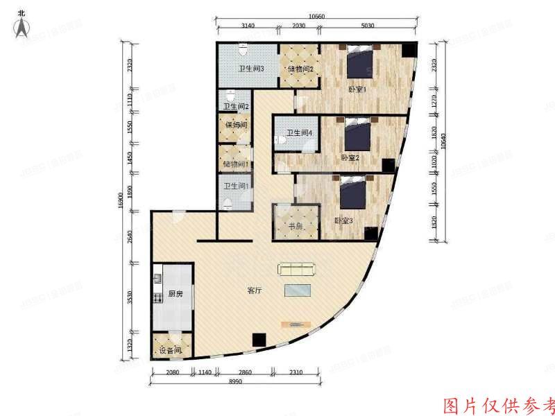 朝阳区 工人体育场北路8号院4号楼23层12-2702（三里屯SOHO）公寓