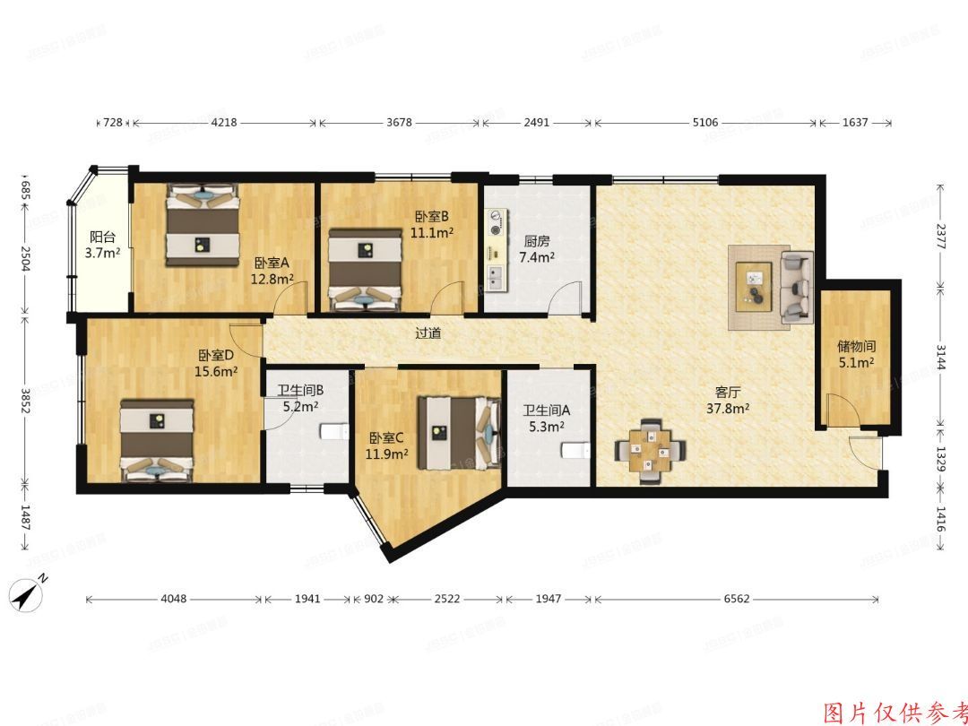 朝阳区 小关北里45号3号楼25层29C（世纪嘉园）