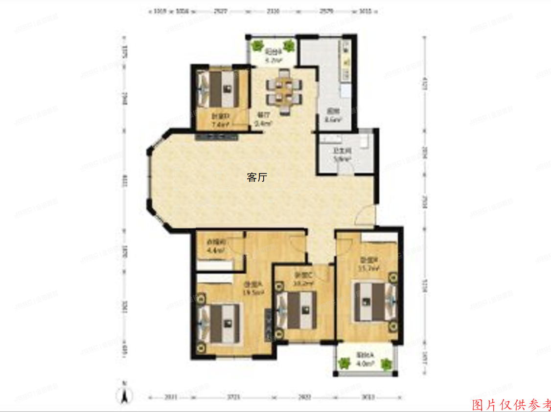 房山区-阎村 绿城·百合公寓桂雨苑8号楼3单元301