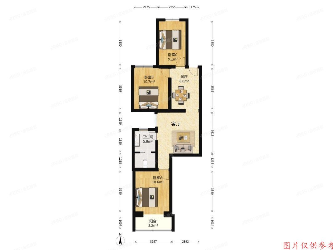 西城区 马连道北里6号楼403