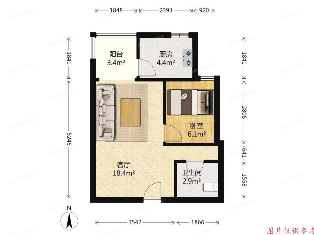 丰台区 顶秀金石家园金桥东街6号院1号楼3单元2102室
