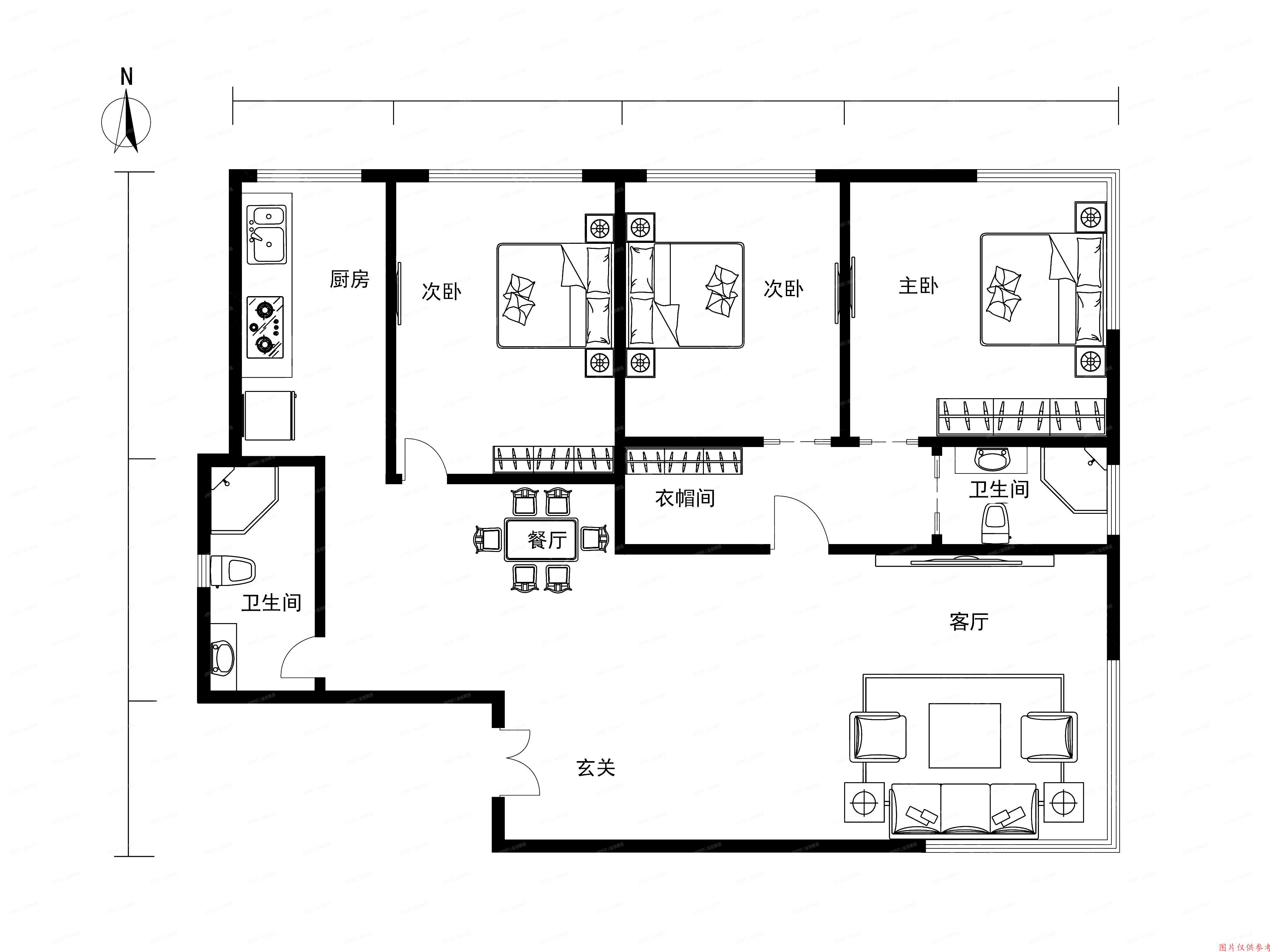 朝阳区 亮马桥路36号E座5层6G号（亮马名居）