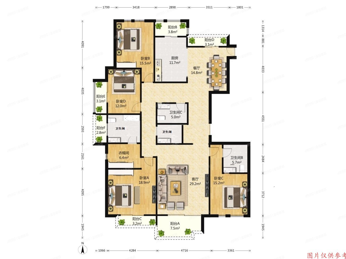 朝阳区 林萃东路1号院1号楼9层1单元901（国奥村）