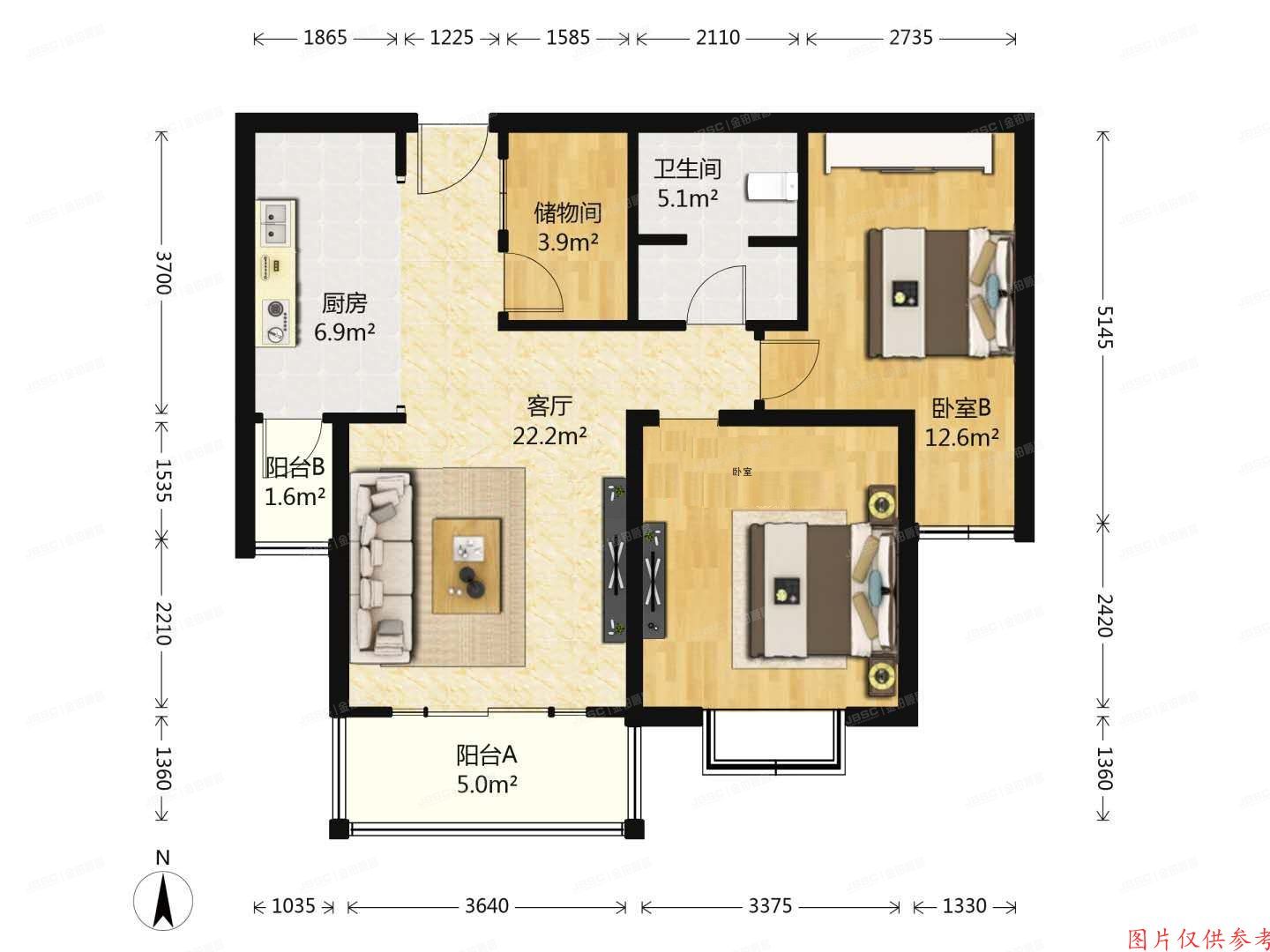 朝阳区 垡头翠成馨园324号楼1层3单元102号