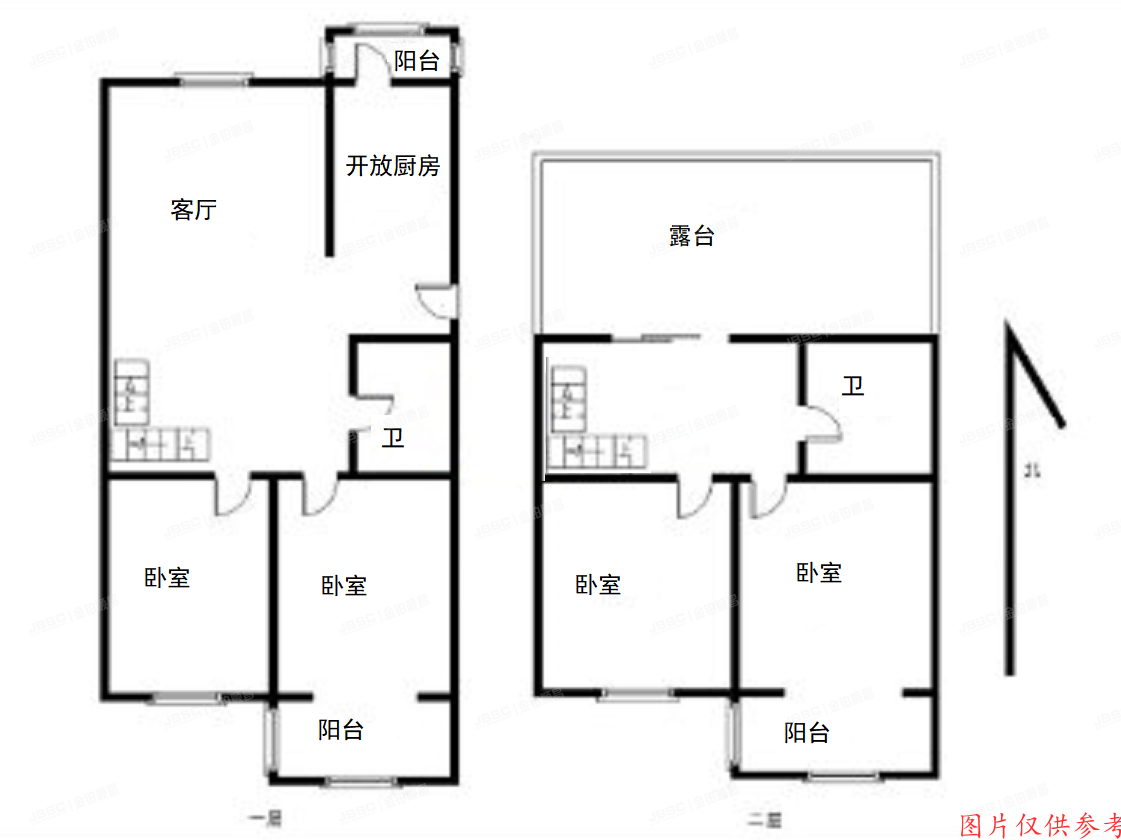 门头沟区-滨河 含晖苑15号楼6层2单元602号
