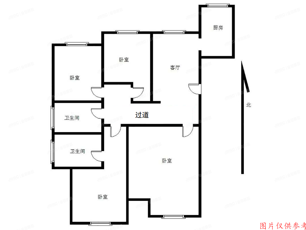 门头沟区 黑山西街5号院2号楼14层2单元1403（金泰丽湾悦栖山）