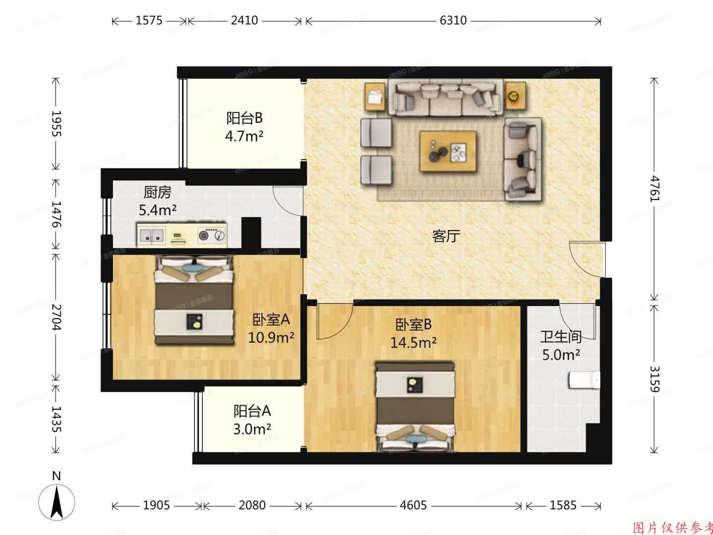东城区 新中街18号院1号楼24层2409号（阳光都市）