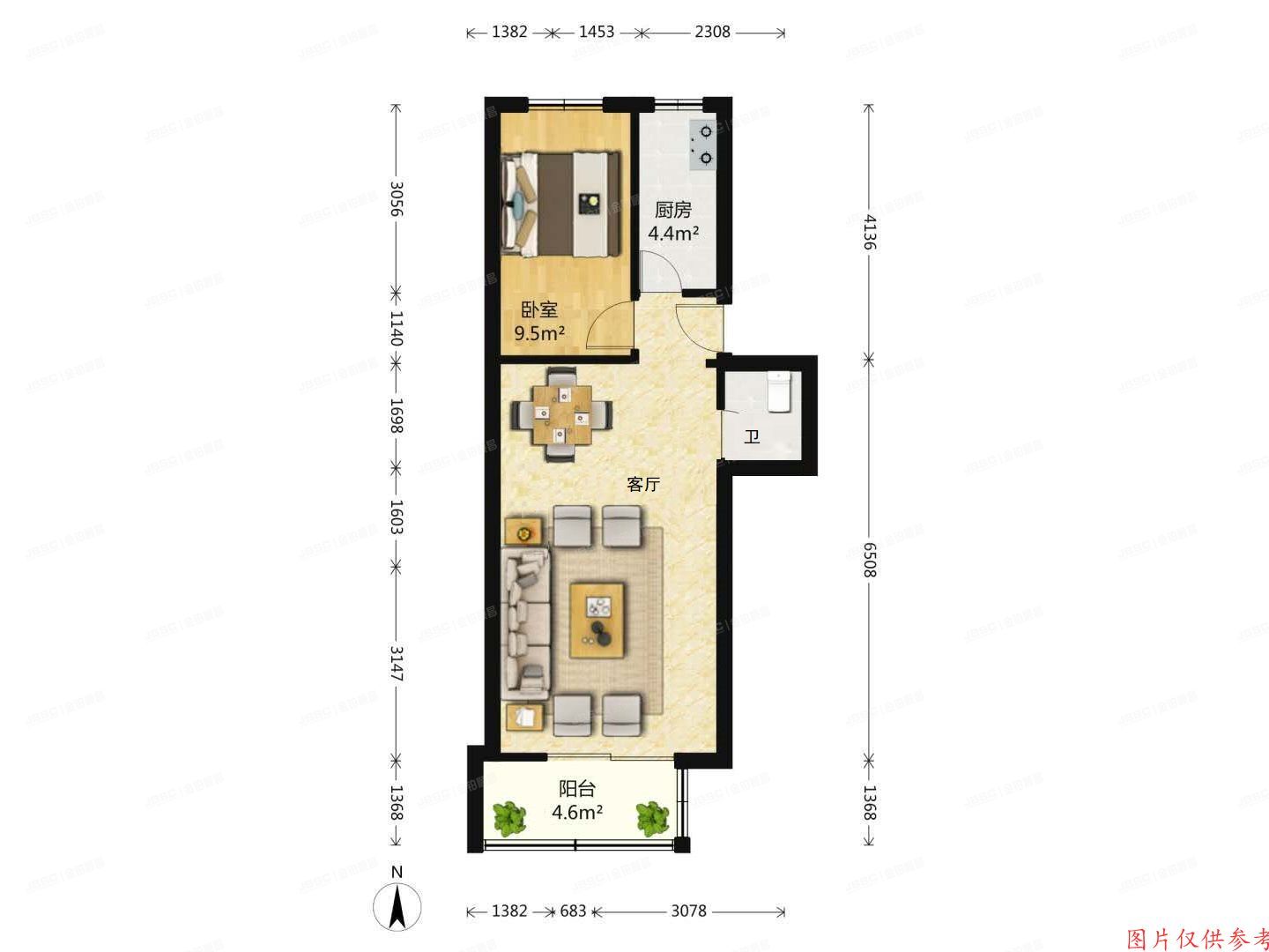 朝阳区 呼家楼北街5号楼1单元4层403号