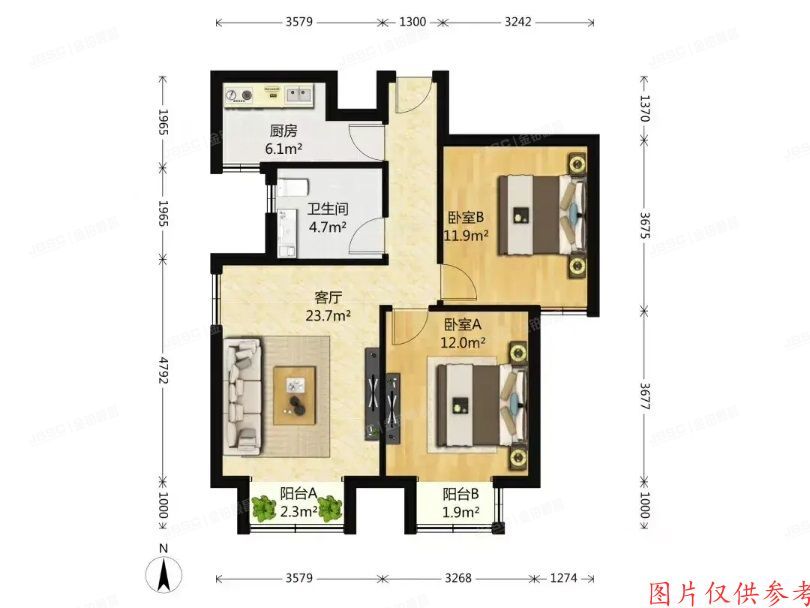 通州区 芙蓉园282号楼3层3单元303号（京贸国际城）