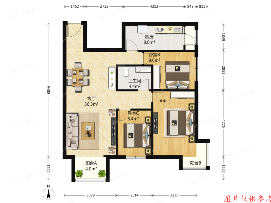 丰台区新发地-锦程园乙15号楼16层1608（天伦锦城）