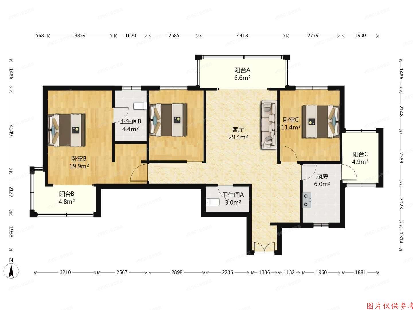 朝阳区 南十里居17号楼17层1701号（东风家园）