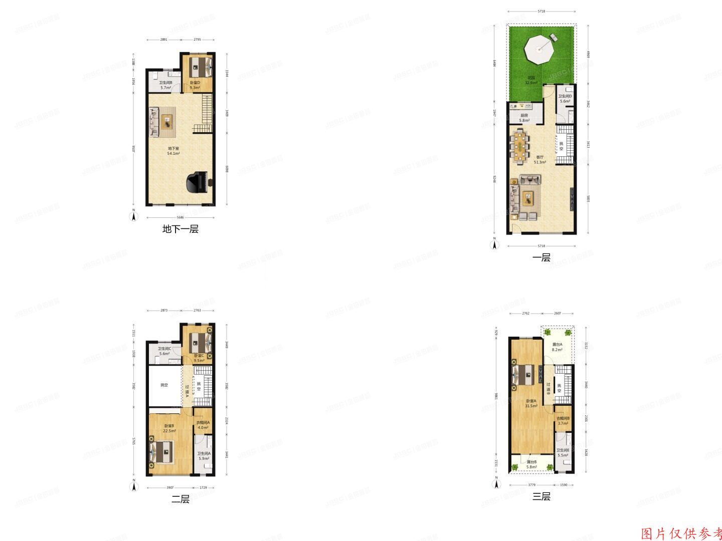 朝阳区 鸿博家园五区（江南山水）17号楼-1至3层17-03号