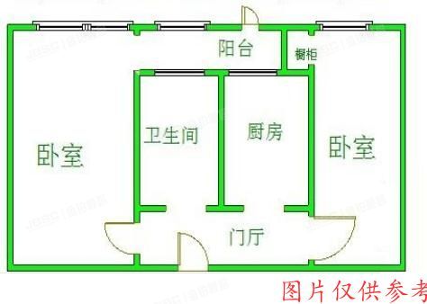 门头沟区 军庄镇杨坨矿5号楼1层2单元3号（杨坨小区）