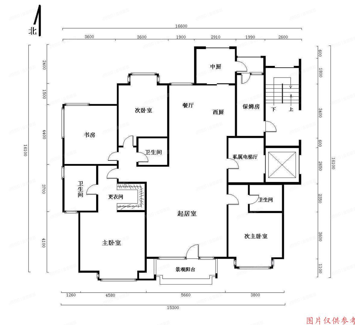 海淀区 马连洼竹园34号楼7层1单元8028号（西山华府禧园）