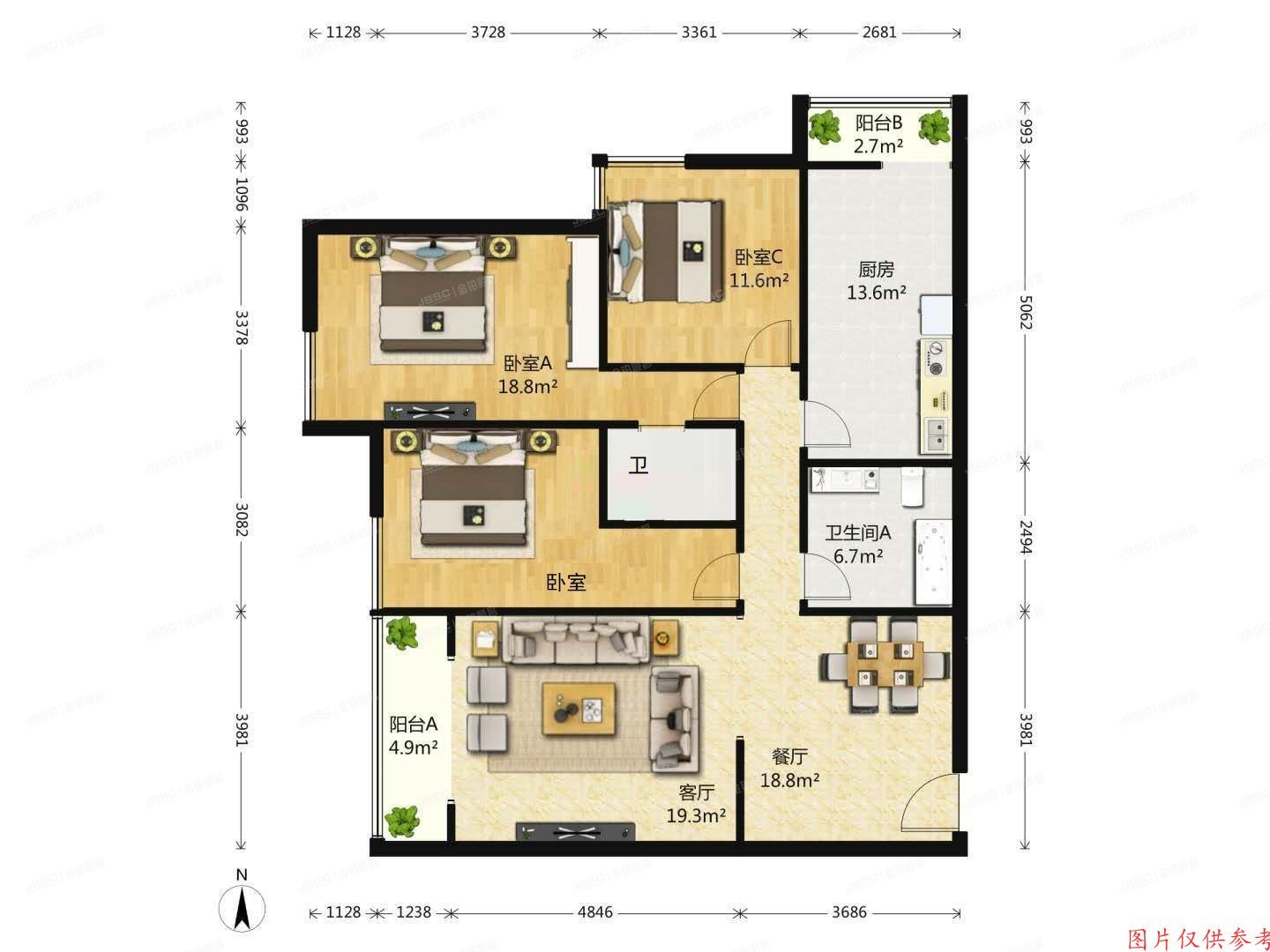朝阳区 北苑路172号院15号楼6层605（欧陆经典万兴园）