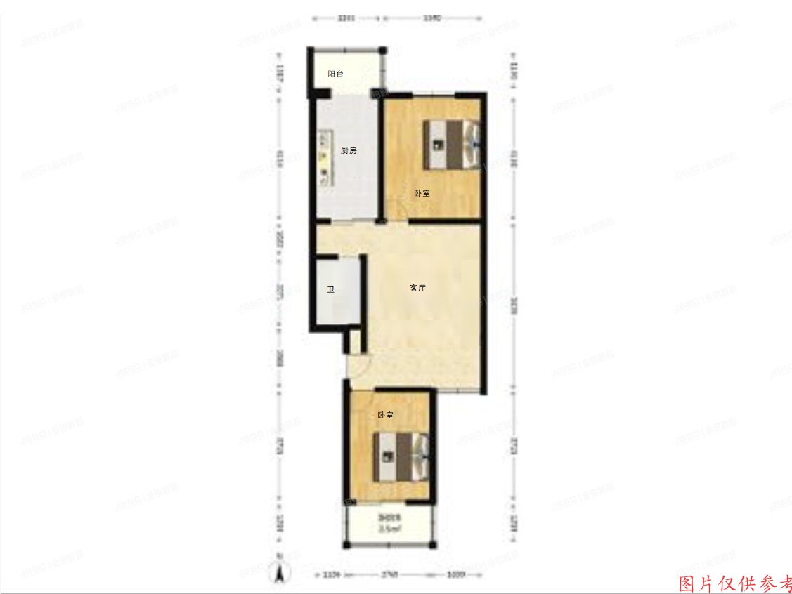 房山区-良乡 昊天温泉家园19号楼4单元402