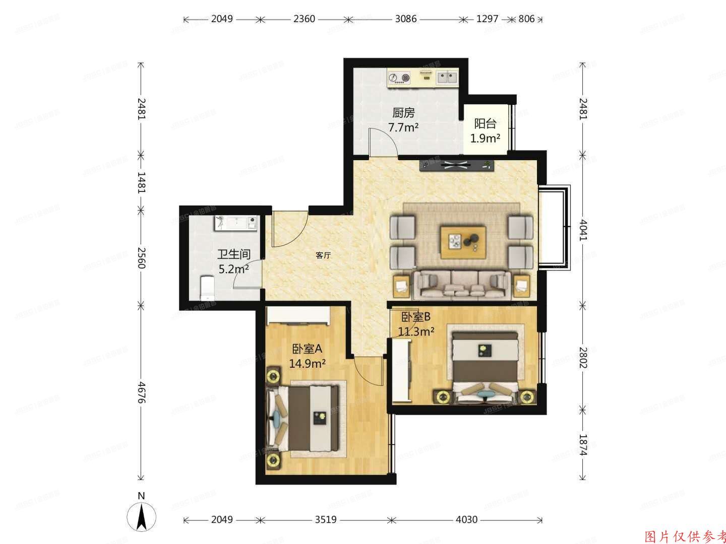 昌平区  东小口镇天通东苑一区1号楼18层2