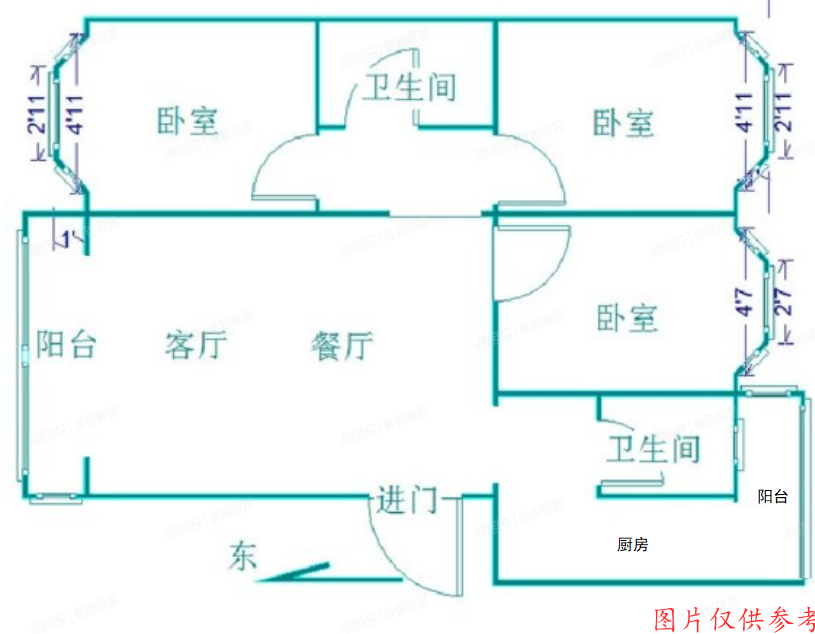 房山区 汇丰街3号院17号4单元502（世界名园）