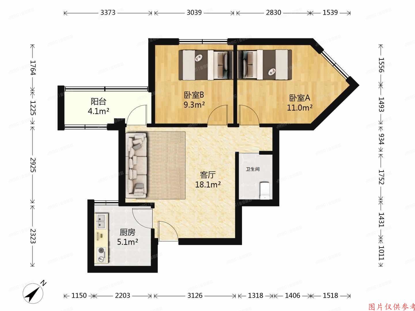 朝阳区 光辉里13号楼15层1号