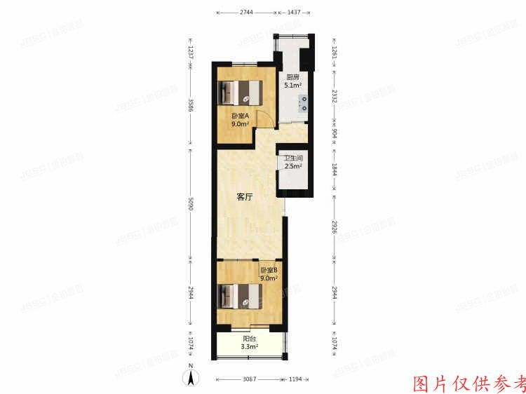 朝阳区 康静里5号楼3单元601号