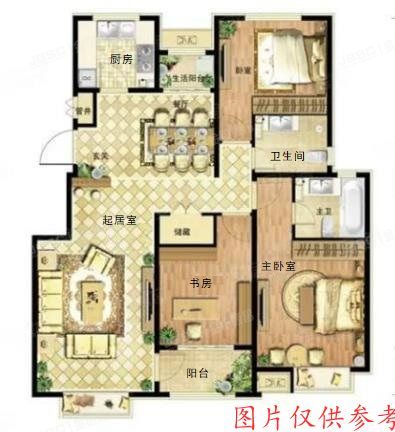 丰台区 云岗西路28号院一区5号楼3层3单元301号（山语城）