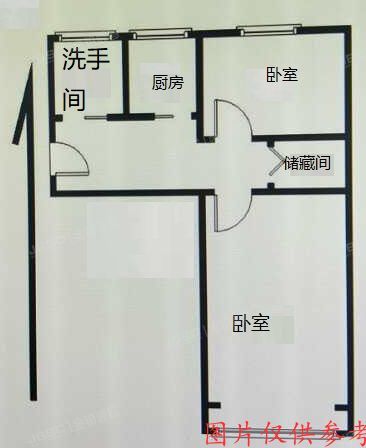 房山区-燕山 迎风五里1号楼12层1207（迎风五里）