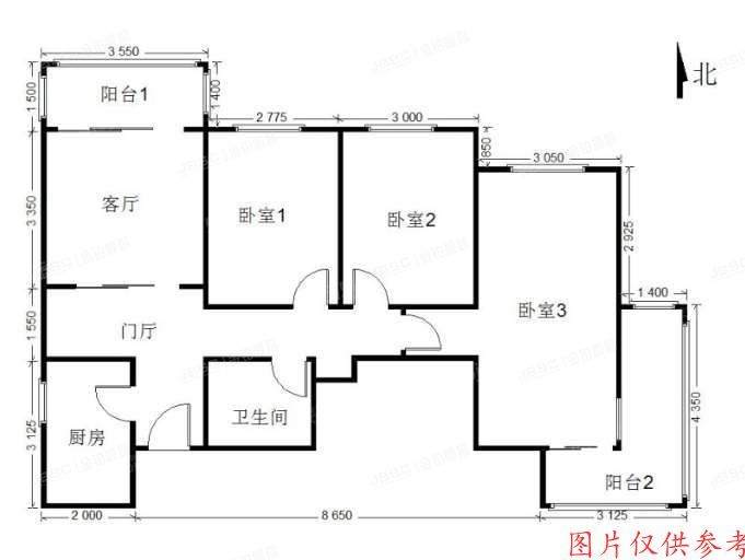 海淀区 曙光花园望河园9号楼1层104