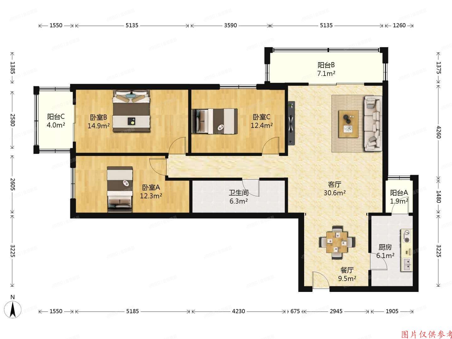 朝阳区 夏家园4号楼13层1301（新纪家园）