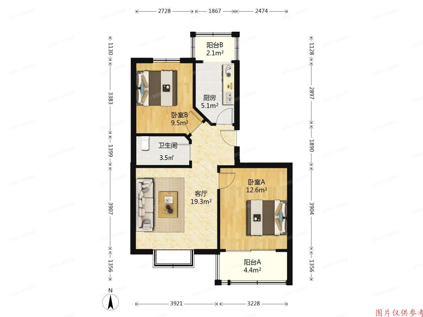 昌平区 北街家园六区20号楼3单元101
