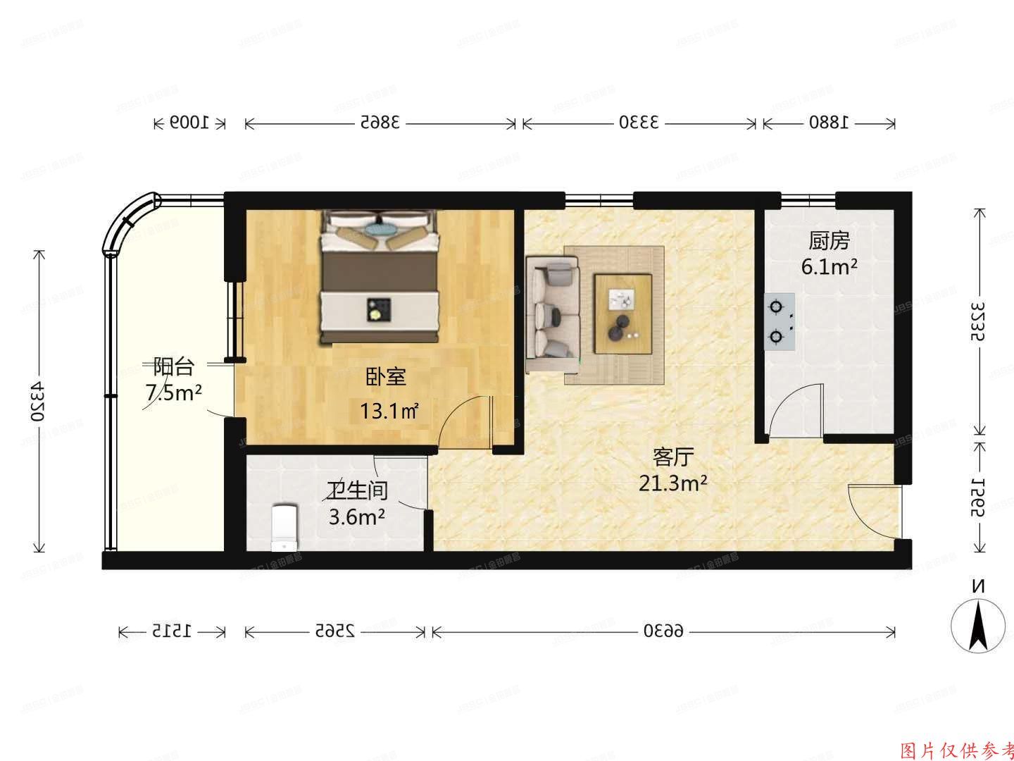 海淀区 文慧园10号楼511号（文慧十号）