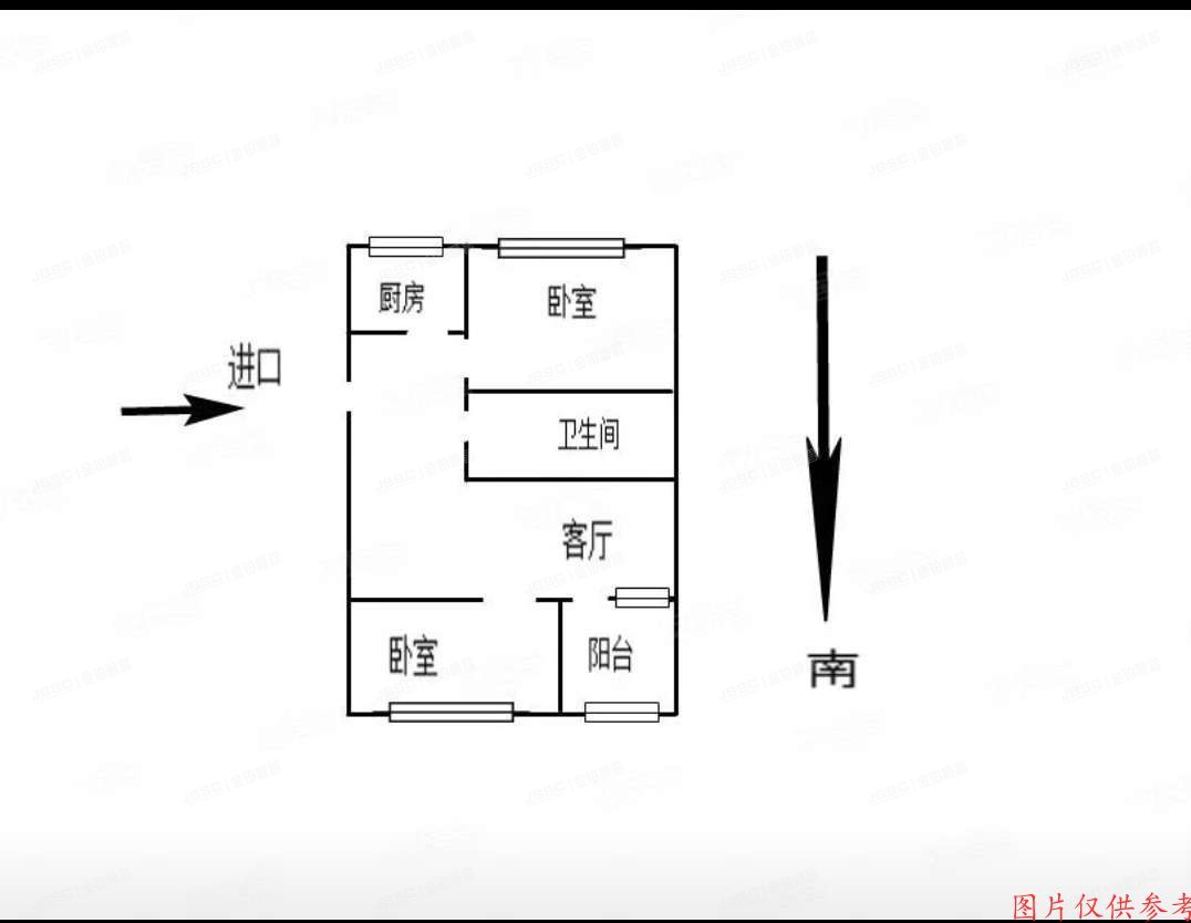 平谷区 园丁小区6号楼2层(5)-2-4