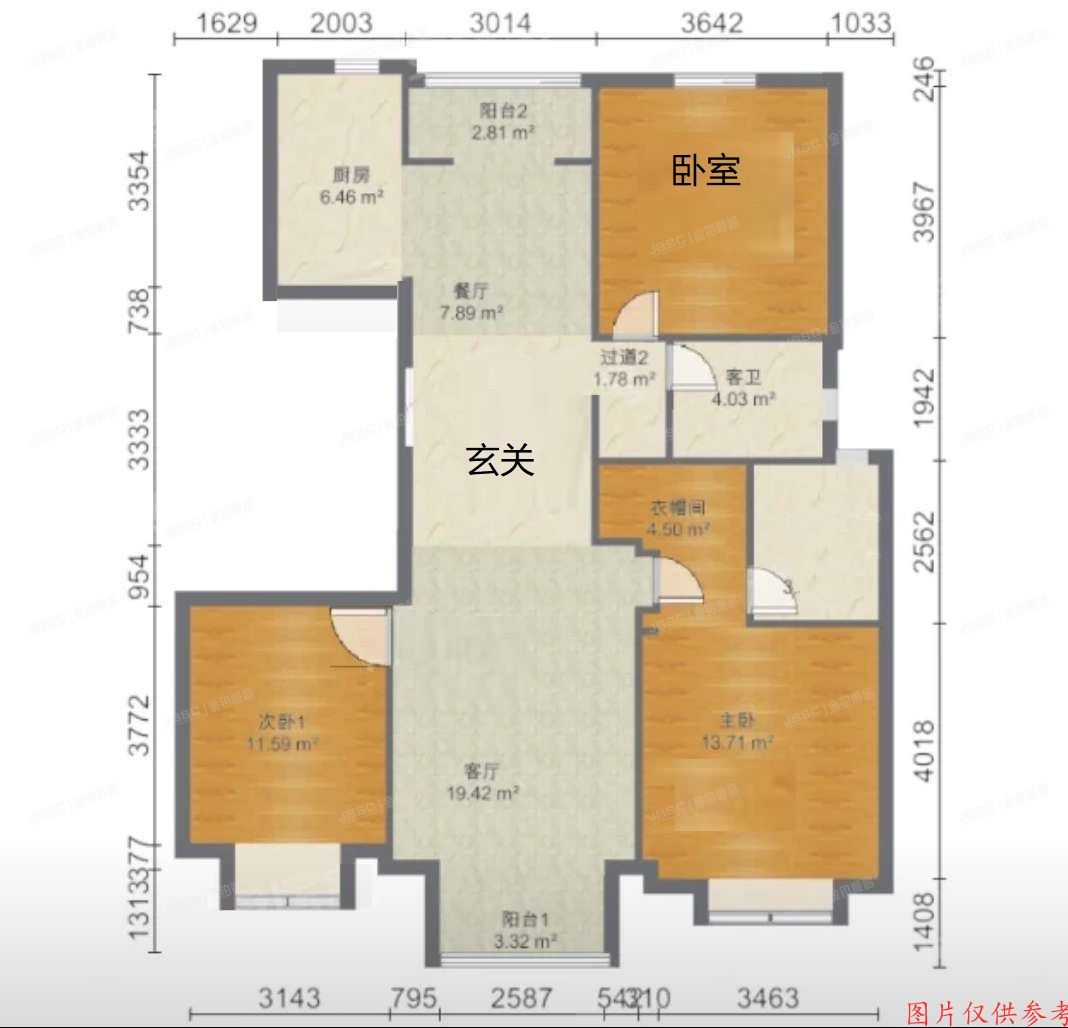 平谷区 迎宾街1号院14号楼16层1602号（万德福广场）