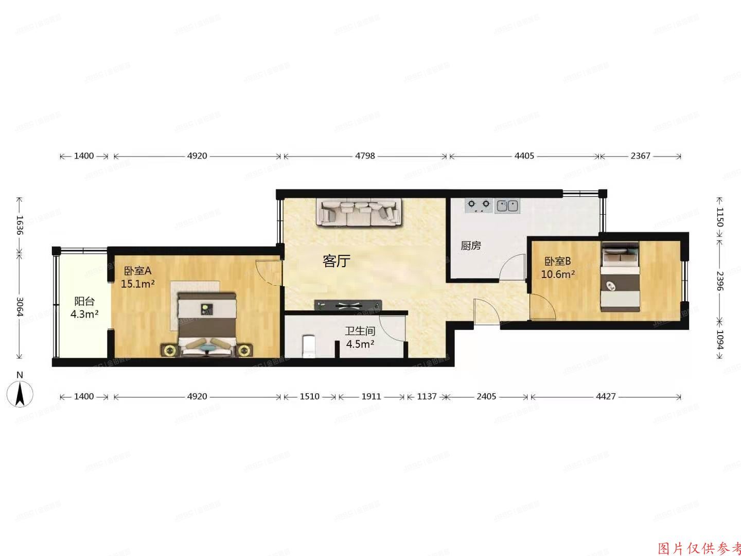 朝阳区 驼房营南里19楼6层3单元602