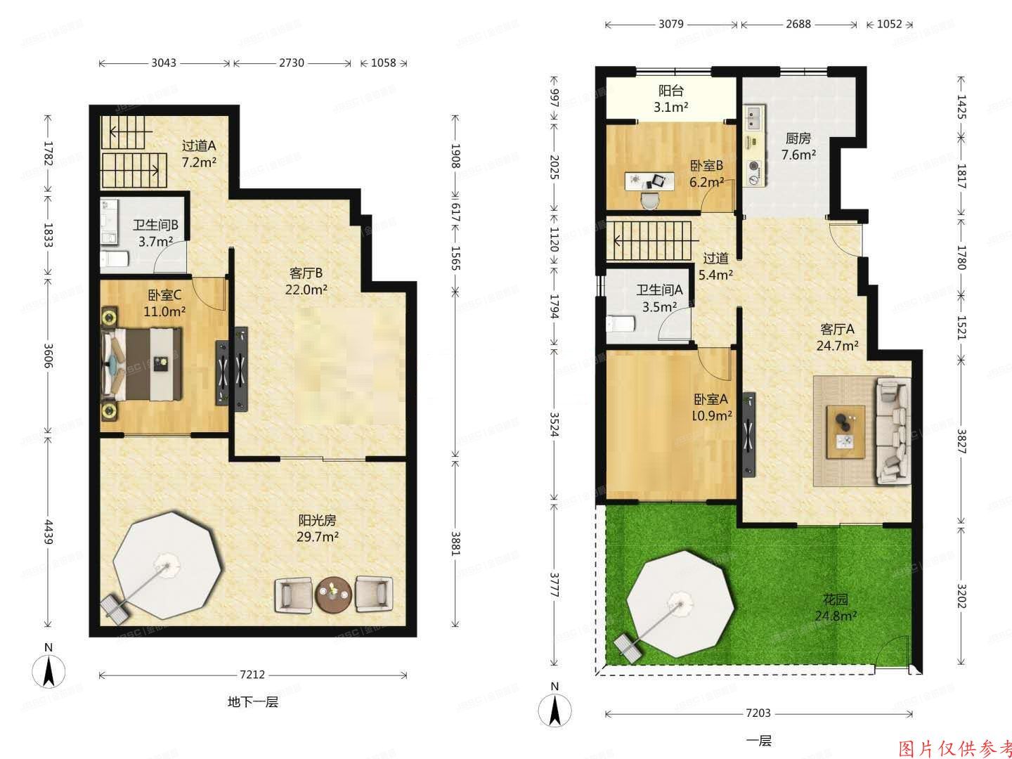 通州区 于家务西里7号楼－1至1层2单元102号（首开缇香郡）