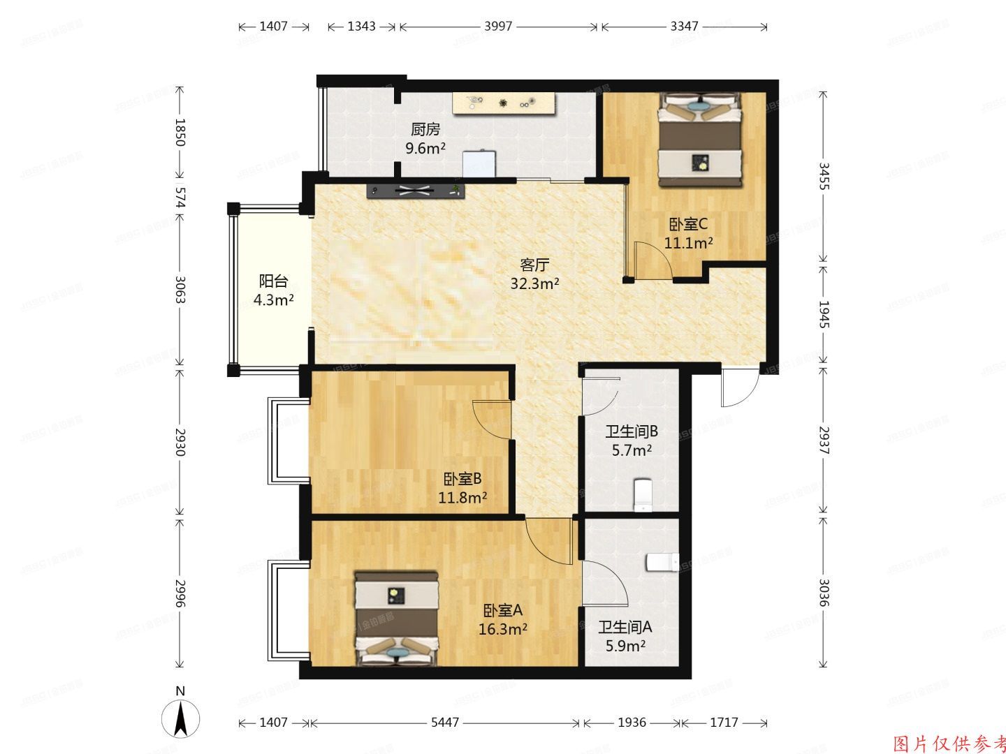 朝阳区 兴隆家园24号楼103