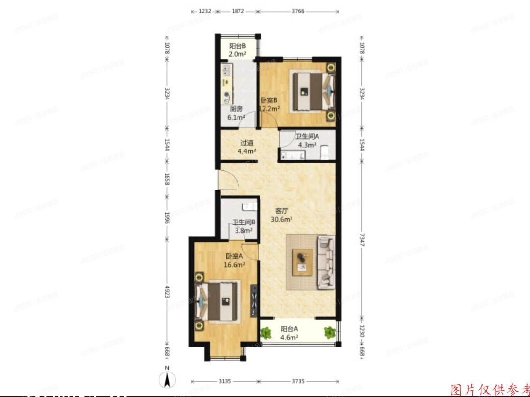 通州区 西上园一区11号楼7层171号