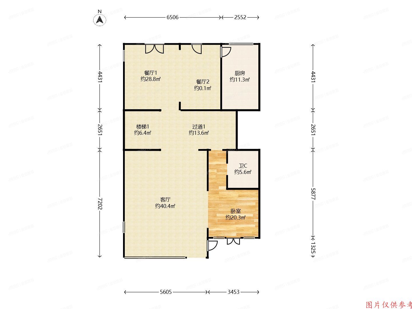 朝阳区 西大望路甲20号院复地首府22号楼-1至2层3单元101