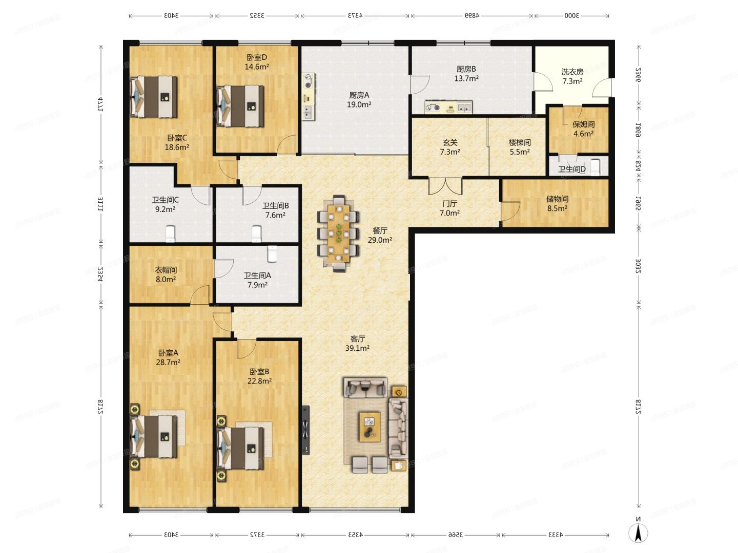 海淀区 复兴路51号1幢12层12110（国悦府）公寓